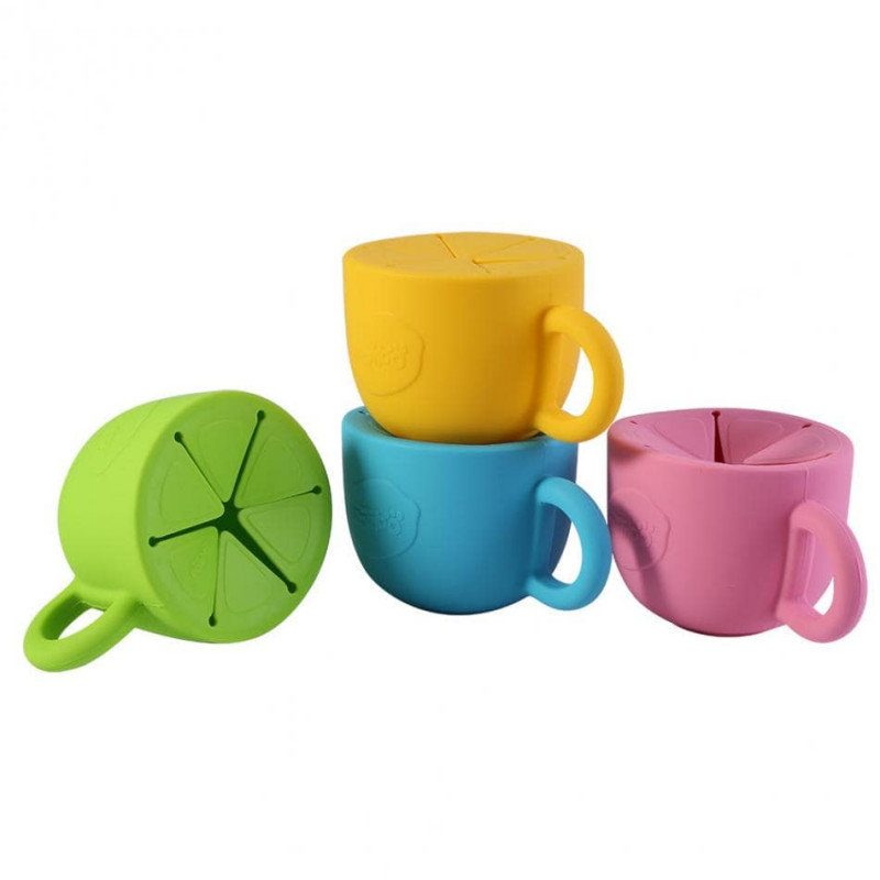 Tasse anti renversement en silicone 3