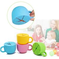 Tasse anti renversement en silicone